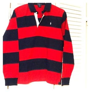 Polo bu Ralph Lauren cotton jersey rugby shirt